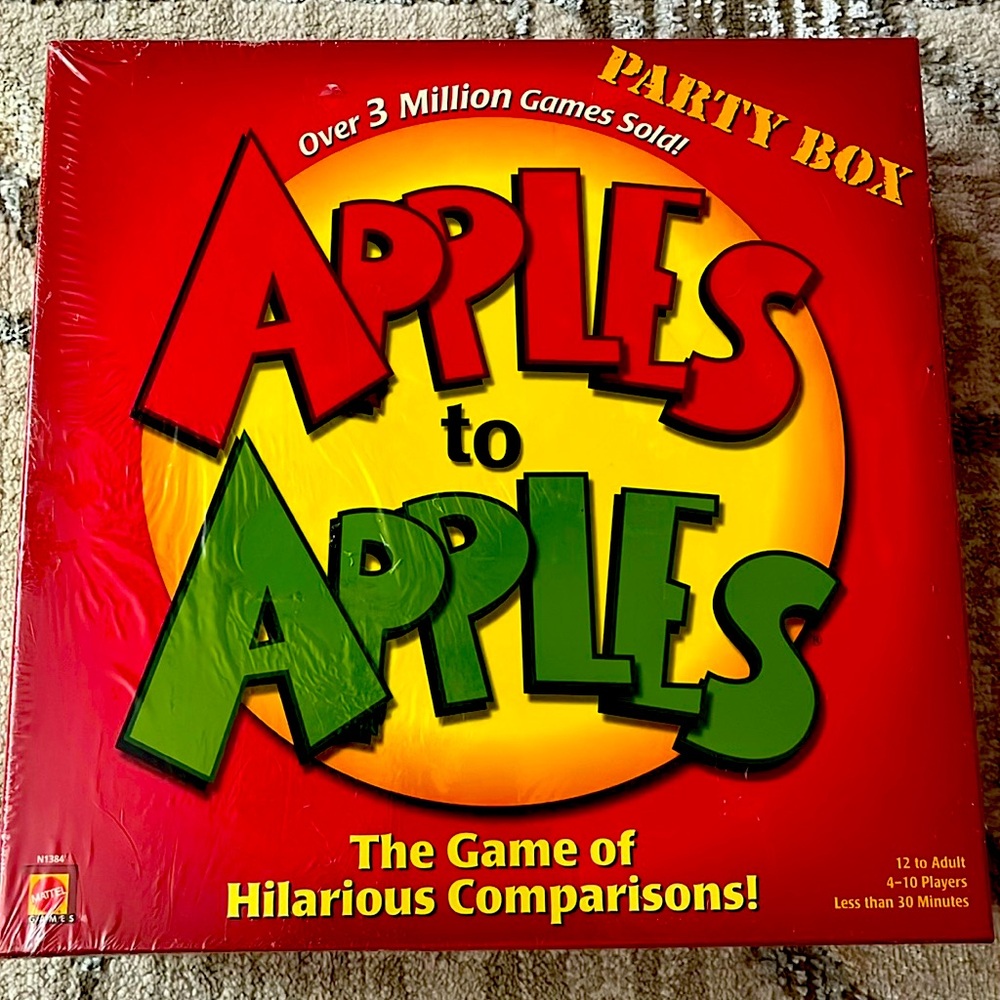 Apples To Apples Party Box The‎ Game Of Hilarious Comparisons Sealed